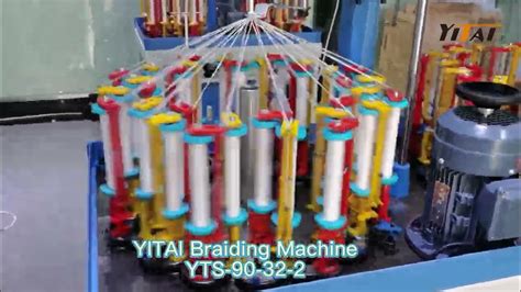 Yitai Braiding Machine Yts90322 Youtube