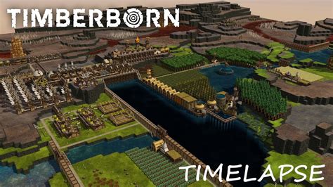 Lakes Update Timberborn Timelapse Hard Mode Youtube