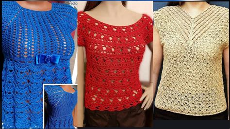 Most Gorgeous Stylish Trendy Easy Crochet Handknit Blouse Top Pattern