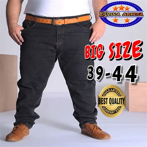 Celana Jeans Panjang Pria Big Size Jumbo Straight Reguler Fit