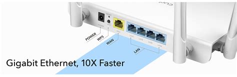 Cudy AC1200 Dual Band Wi Fi Router CD WR1300