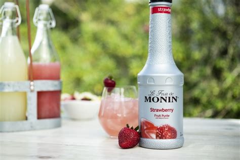 Strawberry Purée Summertime Favorite Monin