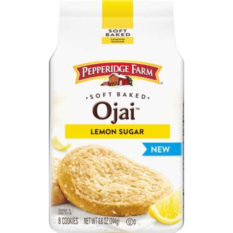 Pepperidge Farm Soft Baked Ojai Lemon Sugar Cookies 8 6 Oz Kroger