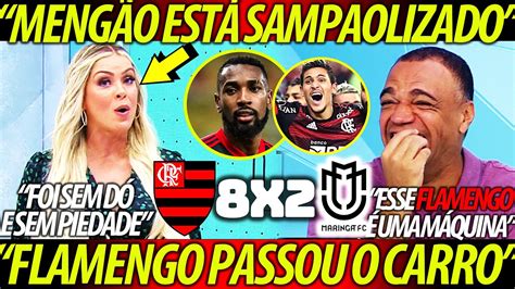 RENATA FAN e DENILSON FICAM ASSUSTADOS o FLAMENGO É ESSE