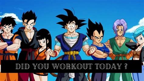 30 Minute Dragon Ball Workout For Push Pull Legs Fitness And Workout