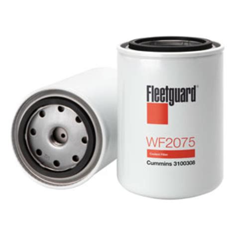 Fleetguard WF2075 Water Filter Pack Of 12 Cummins Filtration