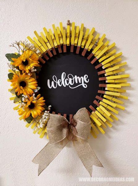 48 Best Diy Clothespin Wreaths You Can Try Today