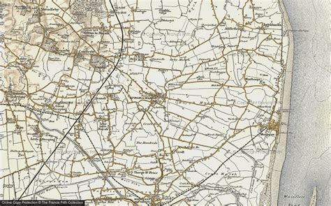 Historic Ordnance Survey Map Of Burgh Le Marsh