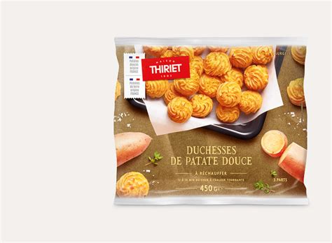 Duchesses de patate douce surgelés Maison Thiriet