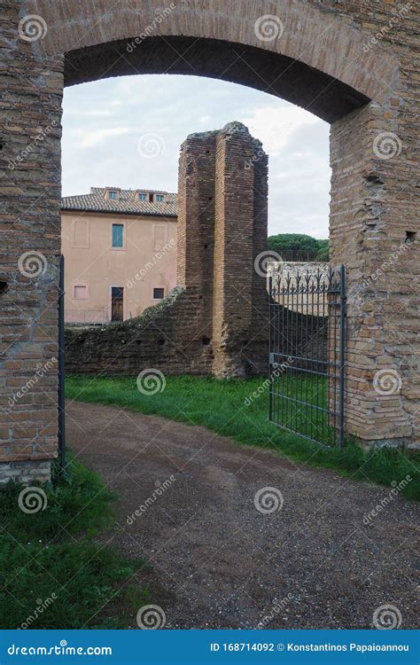 La Villa De Maxentius En Roma Italia Foto De Archivo Imagen De