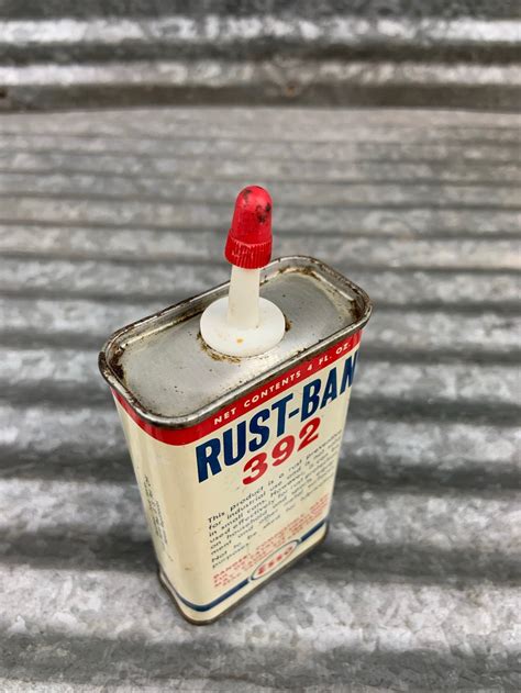 Vintage 1960s Esso Rust Ban 392 Handy Oiler Can Gas And Oil Etsy