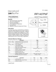 Irf Datasheet Pdf Aipcba