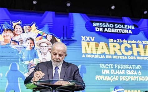 Não é possível o país ser rico se a cidade é pobre diz Lula na