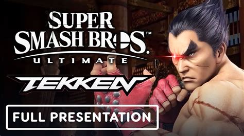 Super Smash Bros Ultimate X Tekken Official Kazuya Mishima Full