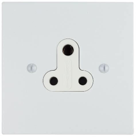 Focus Sb Ambassador Square Corners Napw201w 1 Gang 5 Amp Unswitched Socket In Primed White With