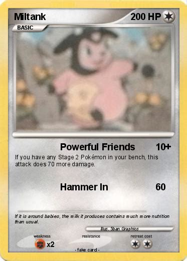 Pokémon Miltank 45 45 - Powerful Friends - My Pokemon Card