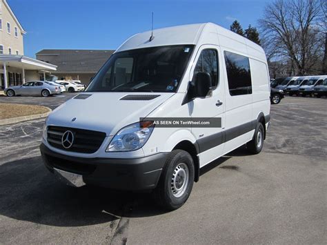 2013 Mercedes Benz Sprinter Cargo Crew Van 5 Passenger 144 Wb