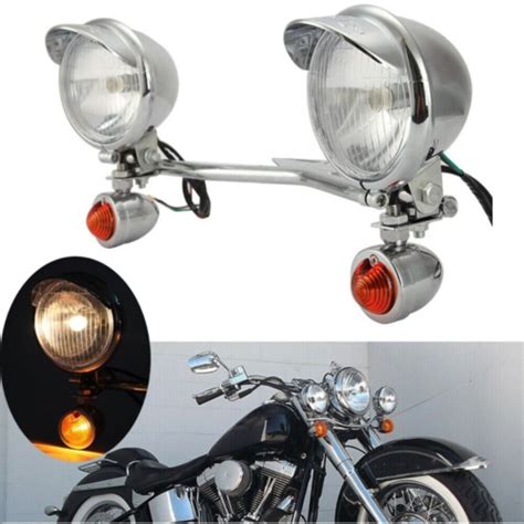 Passing Turn Signals Light Bar For Yamaha V Star Xvs Classic