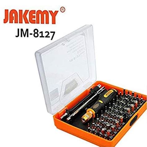 Jual Obeng Set 53 In 1 Magnet JAKEMY JM8127 High Quality Shopee Indonesia