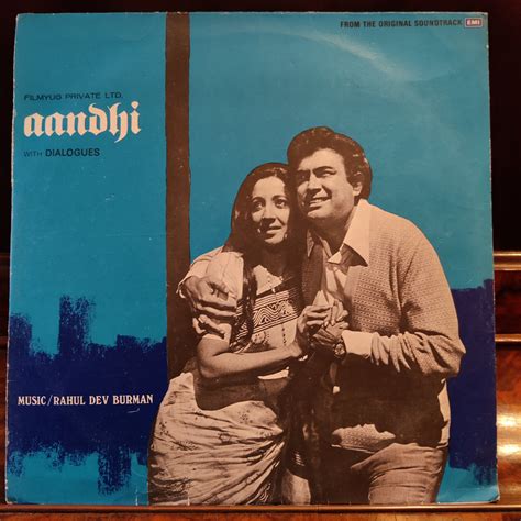 Rahul Dev Burman Aandhi With Dialogues Used Vinyl G Mt The