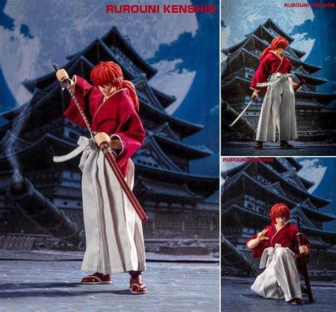 1 12 DASIN Action Figure Kenshin Himura Samurai X Kyou Hobby Shop