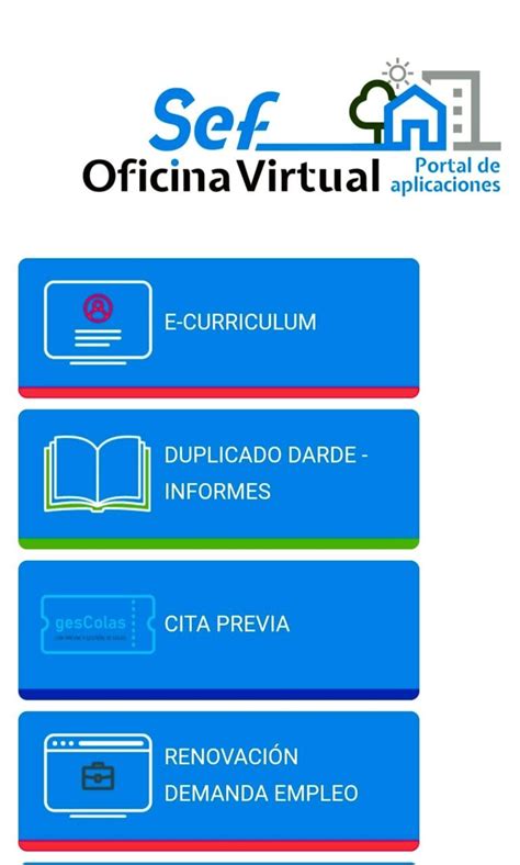 El Sef Pone En Marcha Una Nueva Oficina Virtual Para Facilitar La Realización De Trámites Online