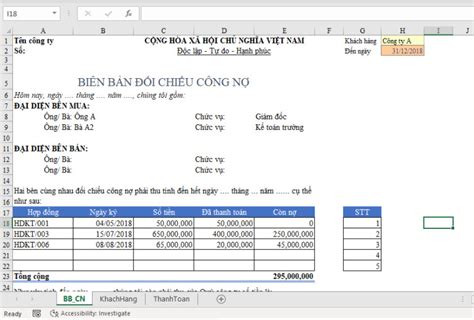 Mẫu Biên Bản đối Chiếu Công Nợ Mới Nhất 2024【tổng Hợp