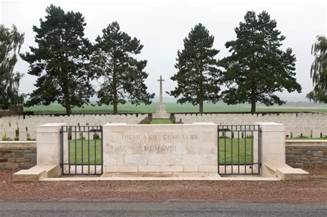 Highland Cemetery, Le Cateau | New Zealand War Graves Project