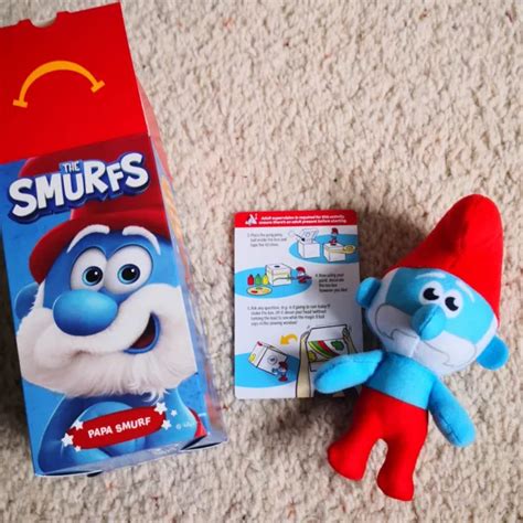 Mcdonald S Uk Happy Meal The Smurfs Willow Smurf Brand New