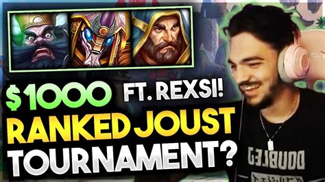 1000 Joust Tournament Ft Rexsi Ranked Joust Smite YouTube