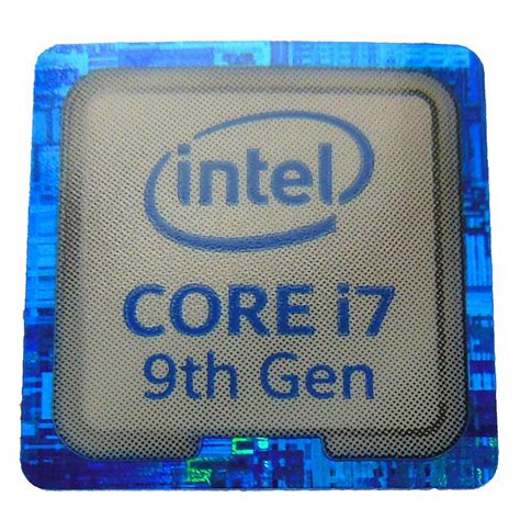 Intel I7 Sticker Etsy