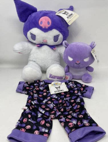 Purple Kuromi Sleeper T Set With Baku Buddy Plush Build A Bear In