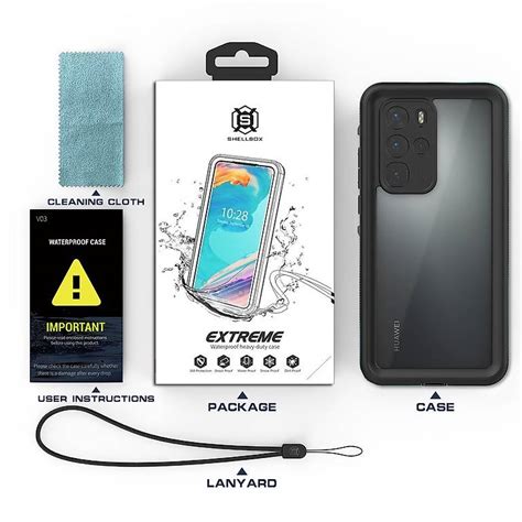 RedPepper IP68 Wasserdichte Case For Huawei P40 Pro in Graubünden