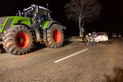 Verletzt Nach Ungl Cklichem Berholman Ver