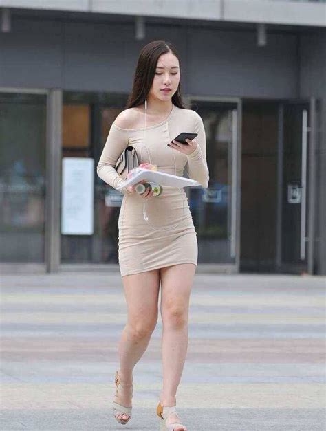 Girls In Mini Skirts Beautiful Asian Women Asian Woman Bodycon Dress