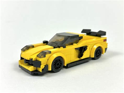 Lego Moc Chevrolet Corvette C8 Z06 By Wooootles Rebrickable Build With Lego