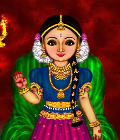 Goddess Decor Goddess Art Durga Goddess Godess Tanjore Painting