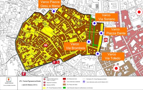 La Mappa Della Ztl Di Napoli Attualizzato