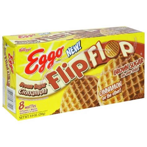 Eggo Flip Flop Brown Sugar Cinnamon Waffles Count Oz King Soopers