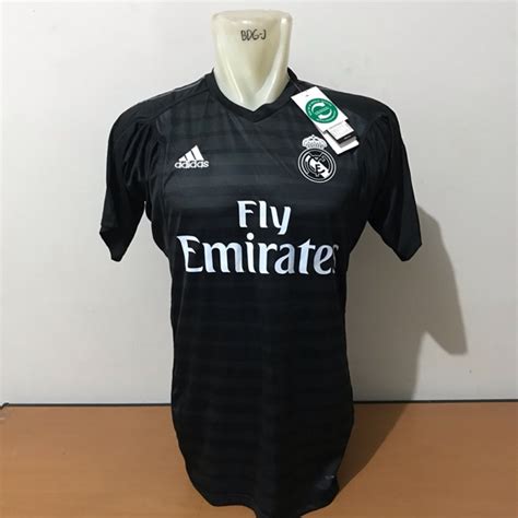 Jual Jersey Baju Bola Real Madrid Gk Kiper Official Grade Ori