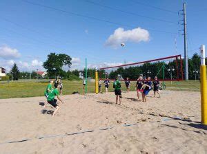 Podium w siatkówce plażowej Zespół Szkół w Radomyślu Wielkim