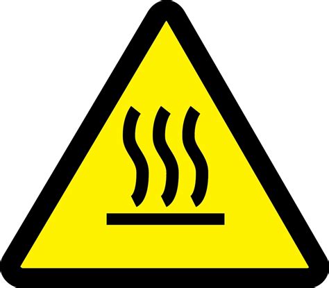 Hot Surface Warning Sign Edu Svet Gob Gt