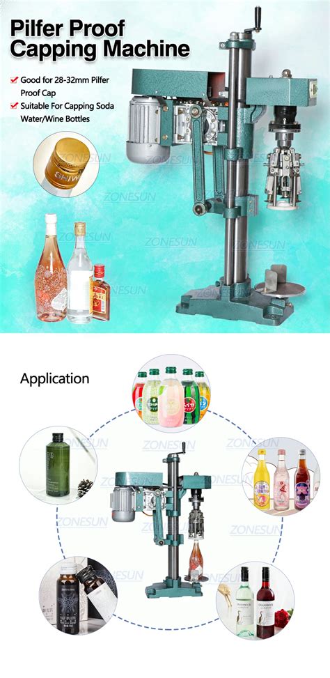 Semi Automatic ROPP Cap Soda Water Bottle Capping Machine