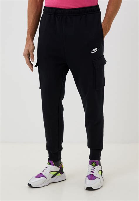 Брюки спортивные Nike M NSW CLUB PANT CARGO BB цвет черный