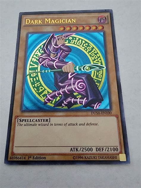 Dark Magician Dusa En100 Duelist Saga Ultra Rare 1st Edition Toys And Games