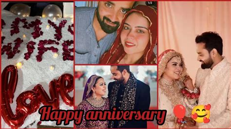 Saba Ibrahim Wedding 1 Month Complete ️ Anniversary Celebration 😱 Saba