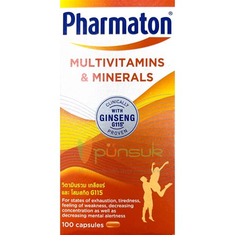 Pharmaton Multivitamins Minerals Capsules