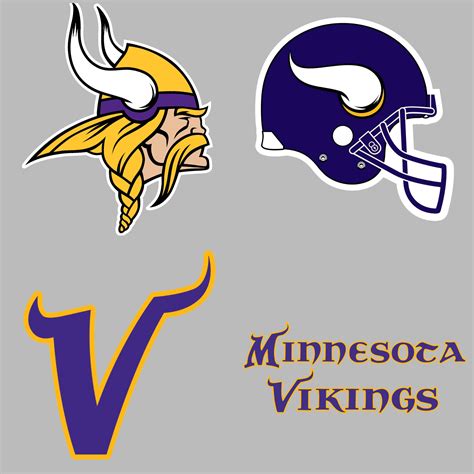 Minnesota Vikings Logo svg Minnesota Vikings cricut file | Etsy