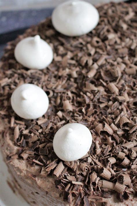 Merveilleux Au Chocolat Meringues Cr Me Fouett E Au Chocolat