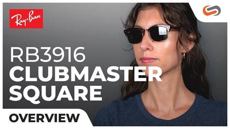 Ray Ban Rb Clubmaster Square Overview Sportrx Youtube